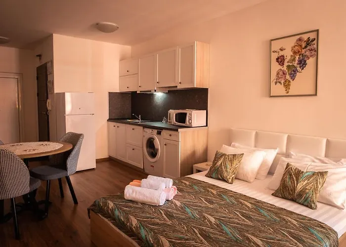 Bellissimo студио близо до плажа Равда